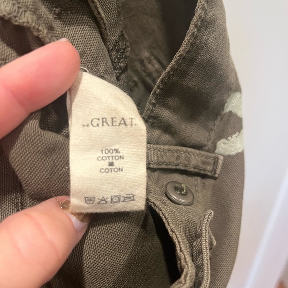 THE GREAT Army Daisy Pant - Picture 7 of 8